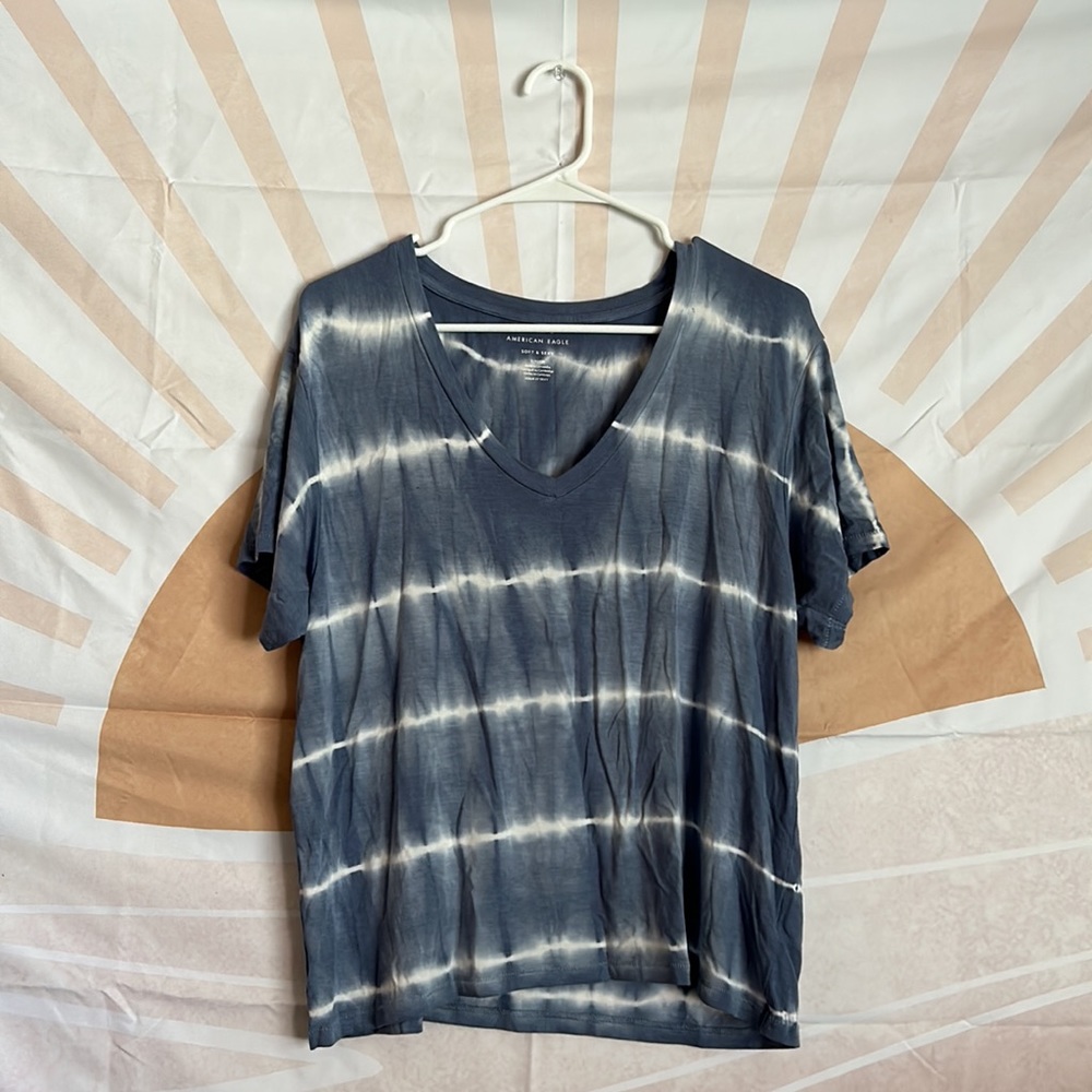 Tie-Dye American Eagle tee